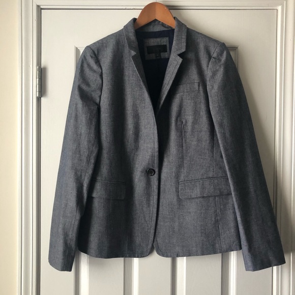 J. Crew Jackets & Blazers - J.Crew Blue Regent Blazer, Size 10